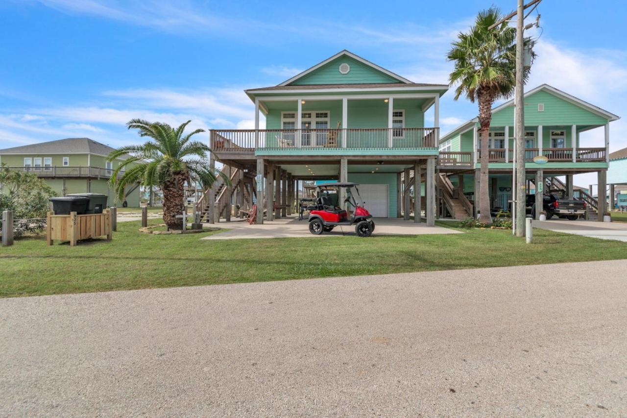 Bolivar Peninsula Steps To Beach Golf Cart About Time Beach Retreat מראה חיצוני תמונה